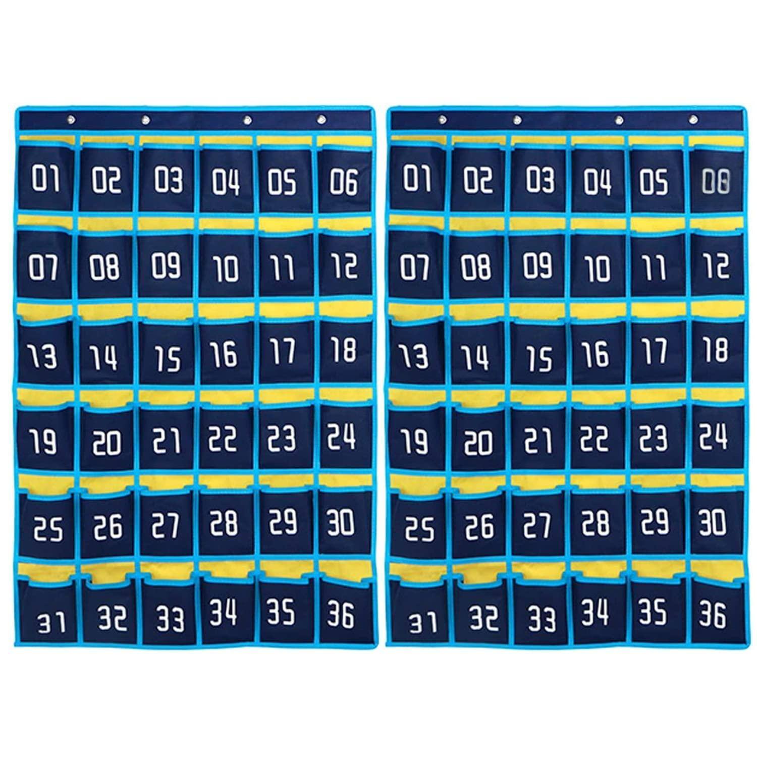 36 Pockets Blue 2Pc