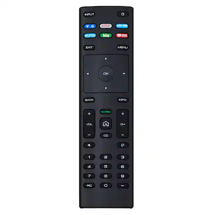INPUT V U NTFX xumo hlu Hea BACH EXIT MENU OK BACK INFO + WatchFree + VOL CH | CC 1 2 3 4 5 6 7 8 9 PIC 0 -