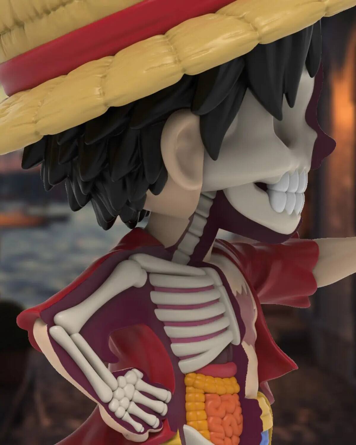Alt View 3. PopMarket - One Piece - XXRAY: Wanted Series - Luffy   - COLLECTIBLES - Multicolor.