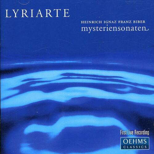 LYRIARTE  
HEINRICH IGNAZ FRANZ BIBER  
mysteriensonaten  

First Live Recording  
OEHMS CLASSICS