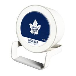 Keyscaper - Toronto Maple Leafs Night Light Wireless Charger And Bluetooth Speaker - Multicolor