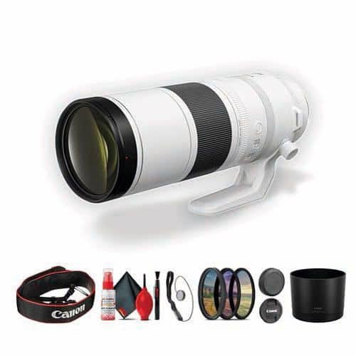 Canon - RF 200-800mm f/6.3-9 IS USM Super-telephoto Zoom Lens with Filter and Cleaning Kit price history on PriceWatchPro