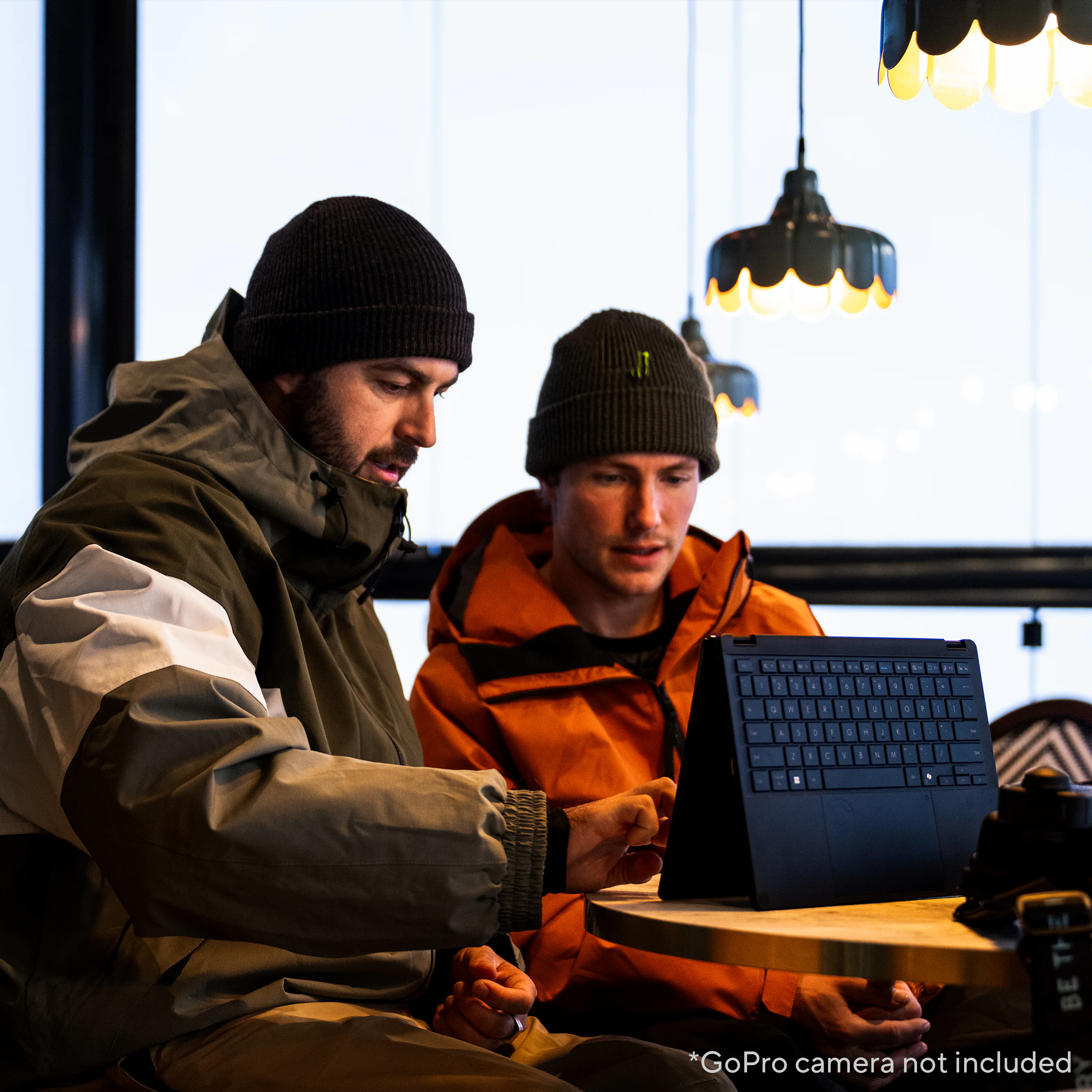 *GoPro camera not included