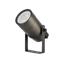 Elitco Lighting - Outdoor 12V Cast Brass Spot Light, 2 inch Wide x 4.5 inch High - Dark Bronze