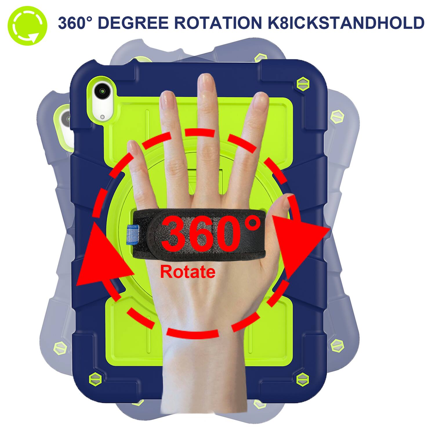 360° DEGREE ROTATION K8ICKSTANDHOLD

360°

Rotate