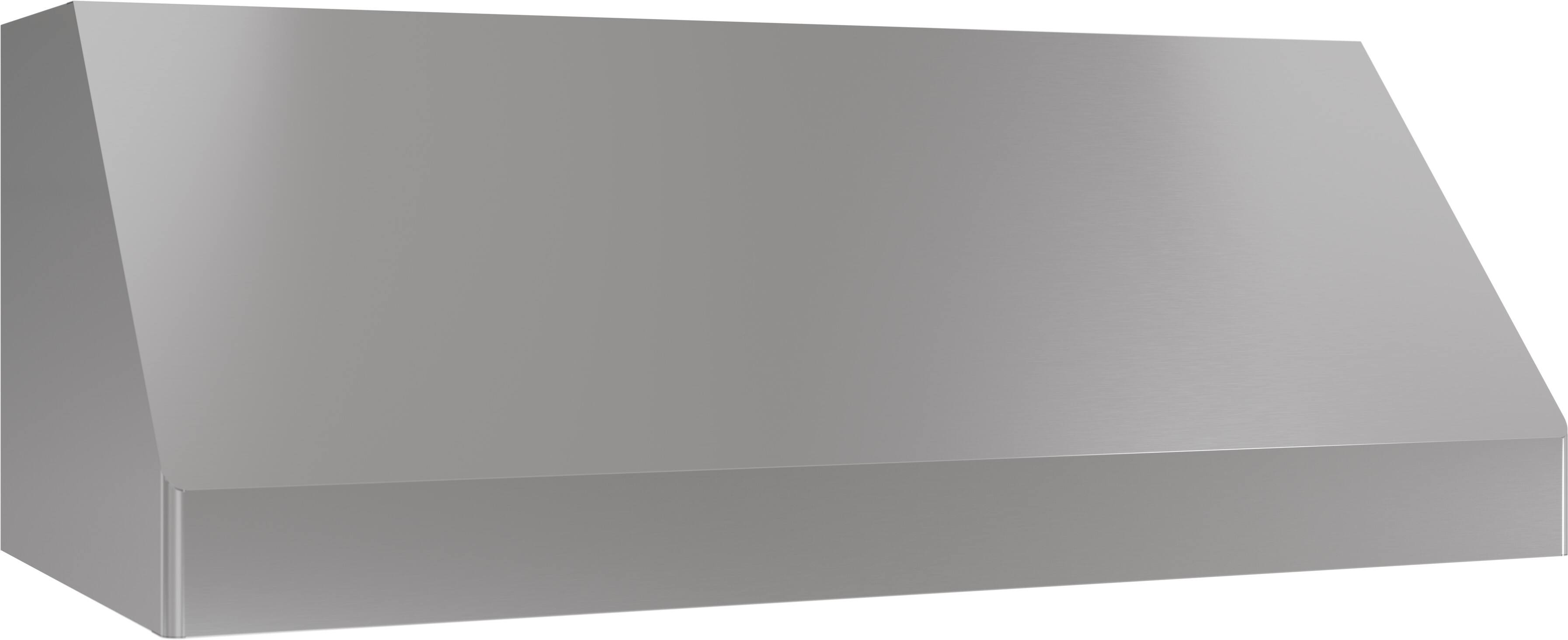 Left. Zephyr - Tempest II 54 in. 650 CFM Wall Mount Range Hood with LED Light - Stainless Steel.