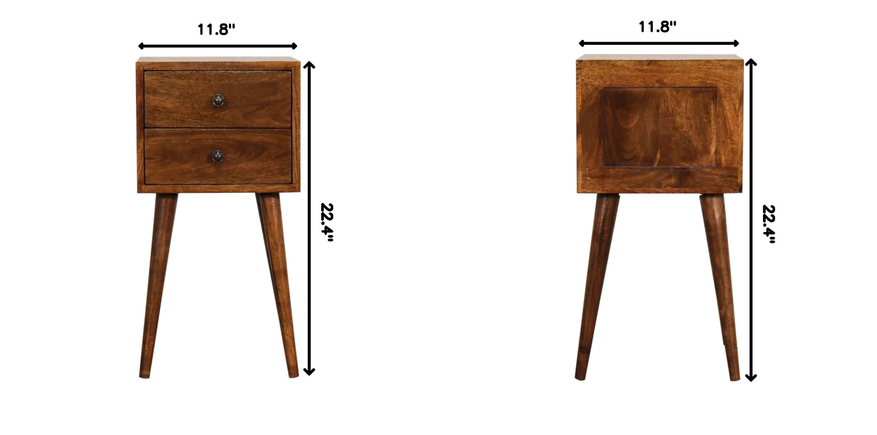11.8" x 11.8" x 22.4"
