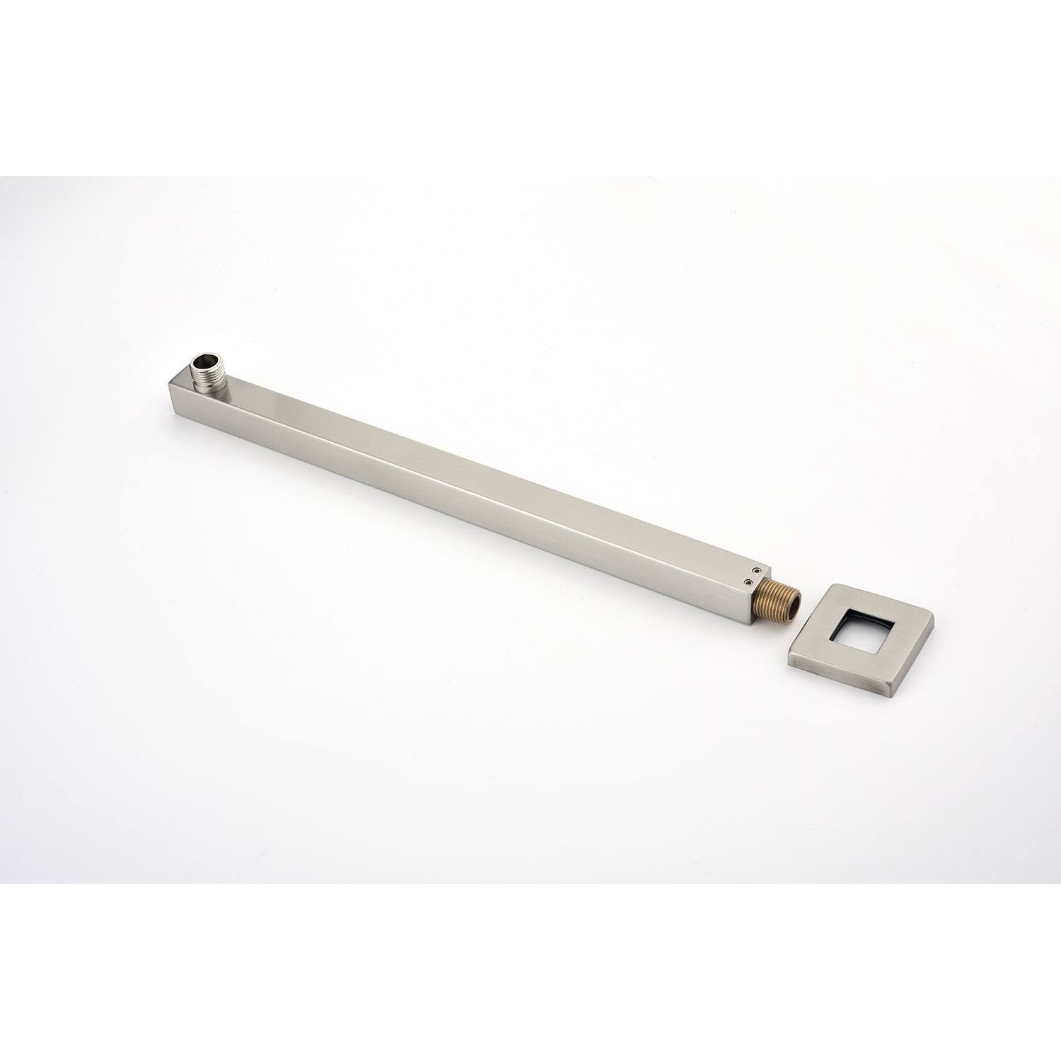 Alt View 2. APRILSOUL - 12 inch Rain Shower Head Systems Wall Mounted Shower - Brushed Nickel.