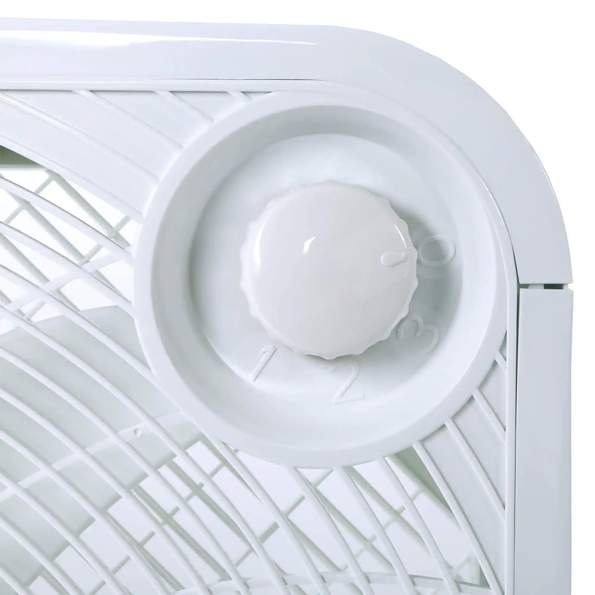 Alt View 7. Hurricane - Hurricane 20" Classic Series Floor Box Fan with 3 Speed Settings, 10 Pack, White - White.