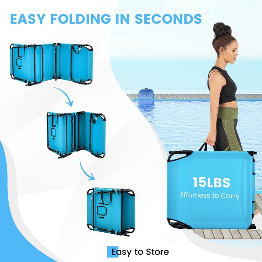 EASY FOLDING IN SECONDS

15LBS
Effortless to Carry

Easy to Store