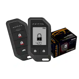 AVITAL - 3308l 3308l 2-way Lcd Security System With 2 Remotes