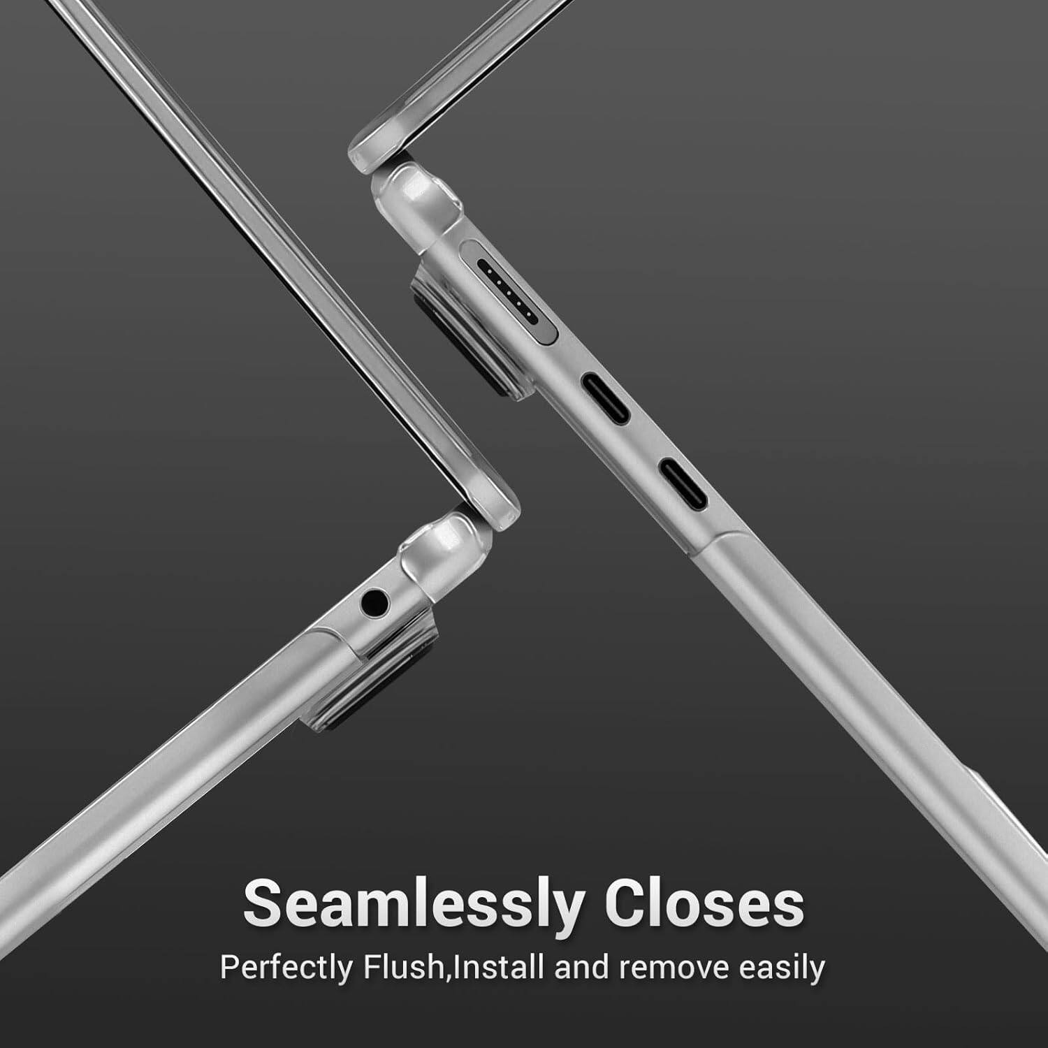 Seamlessly Closes  
Perfectly Flush, Install and remove easily