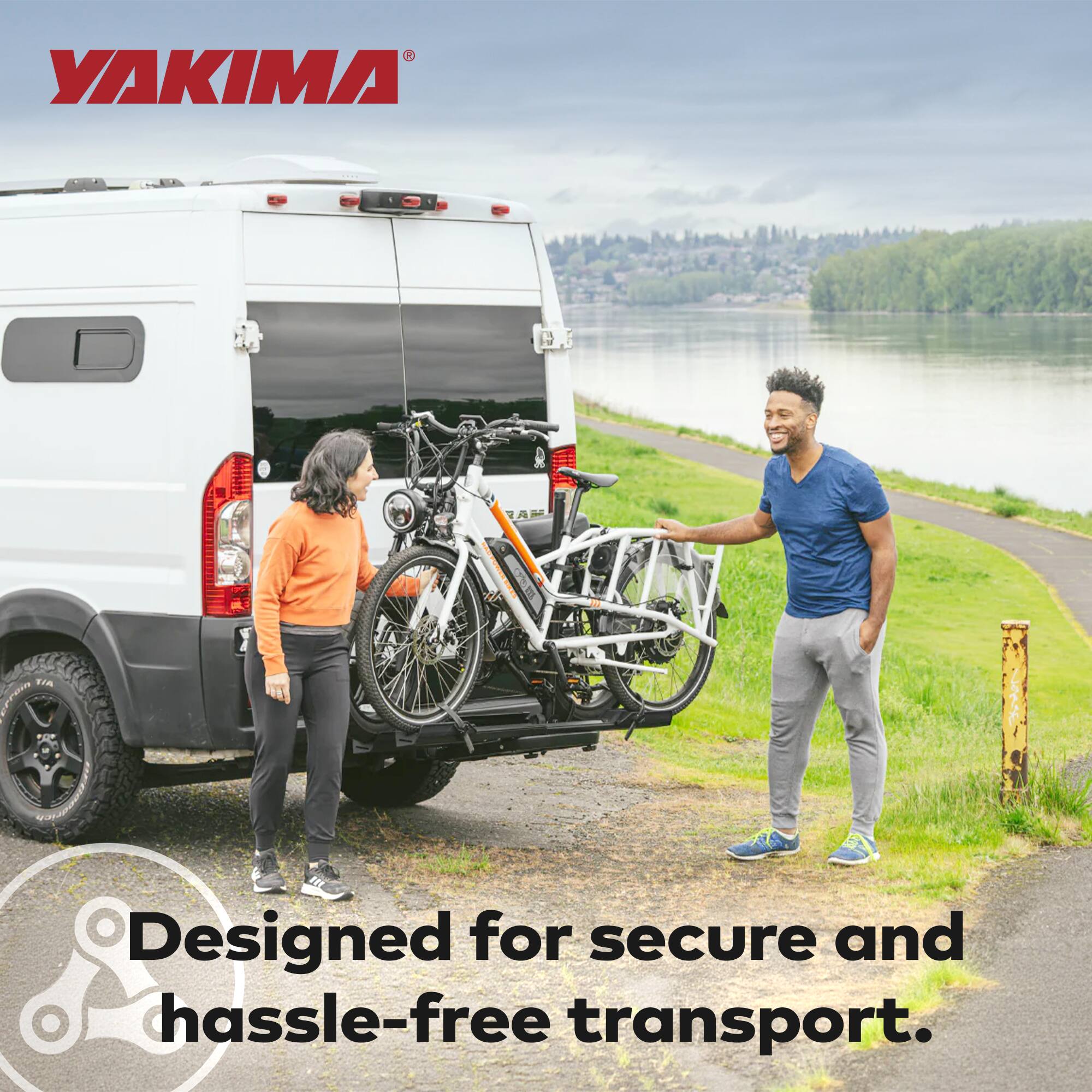 YAKIMA SDm ALA RAM: E EFCRI TU C

Designed for secure and hassle-free transport.