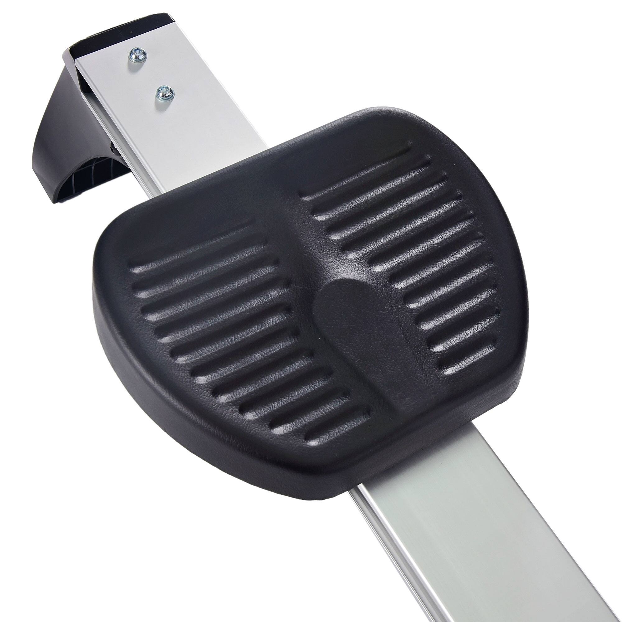 Alt View 2. Stamina Products - Stamina Products Avari 12 Program Cardio Exercise Monitor Magnetic Rower Machine - White/Silver.