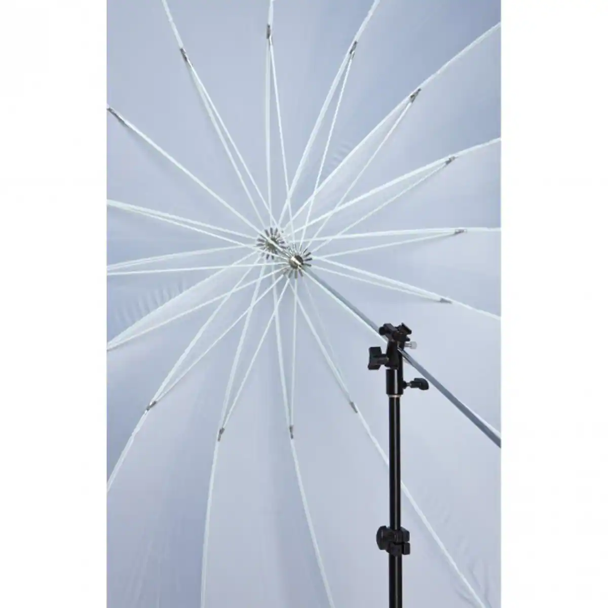 Alt View 4. Westcott - Westcott 7' White Diffusion Parabolic Umbrella.