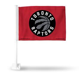 Rico Industries - Toronto Raptors NBA 11X14 Window Mount 2-Sided Car Flag - Multi