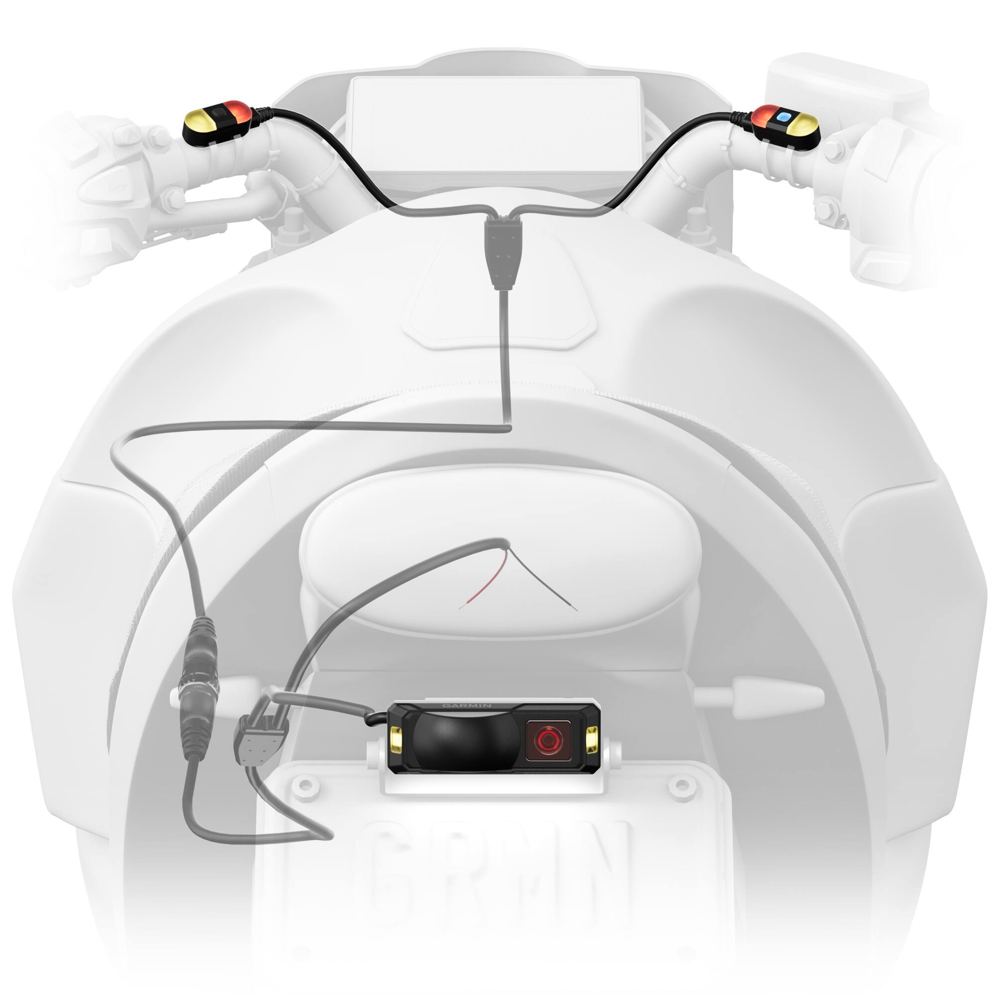 Left. Garmin - zūmo R1 Radar - Black.