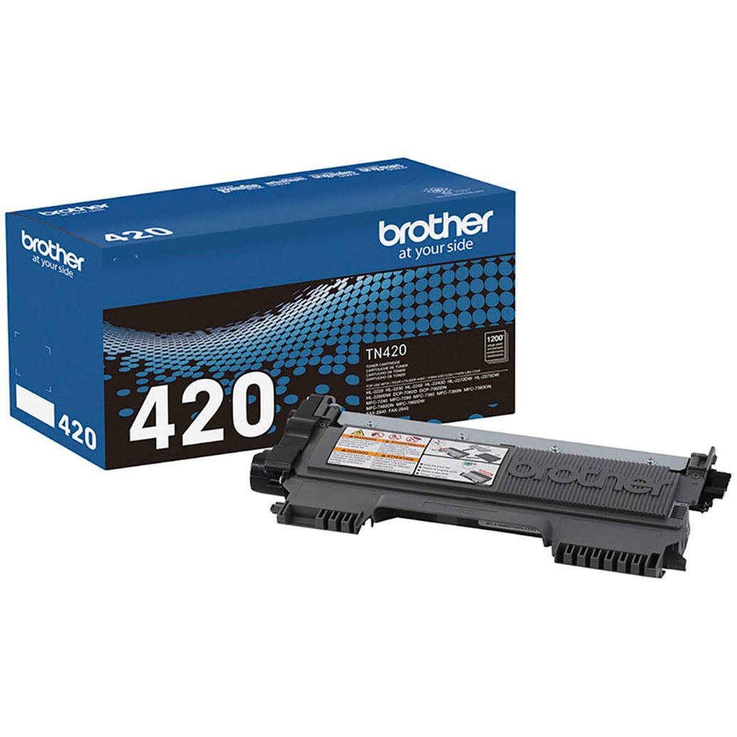 Brother - TN420 Standard-Yield Toner Cartridge - Black