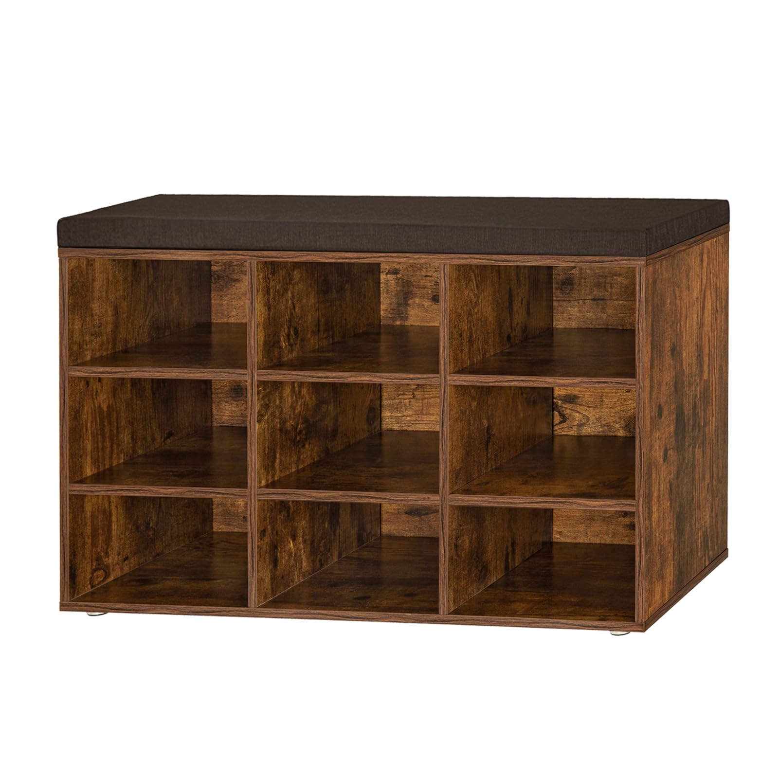 Rustic Brown 9 Cubby