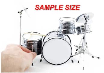 Axe Heaven John Bonham Green Sparkle Ludwig 1:4 Scale Miniature Axe Heaven John Bonham Green Sparkle Ludwig 1:4 Scale Miniature