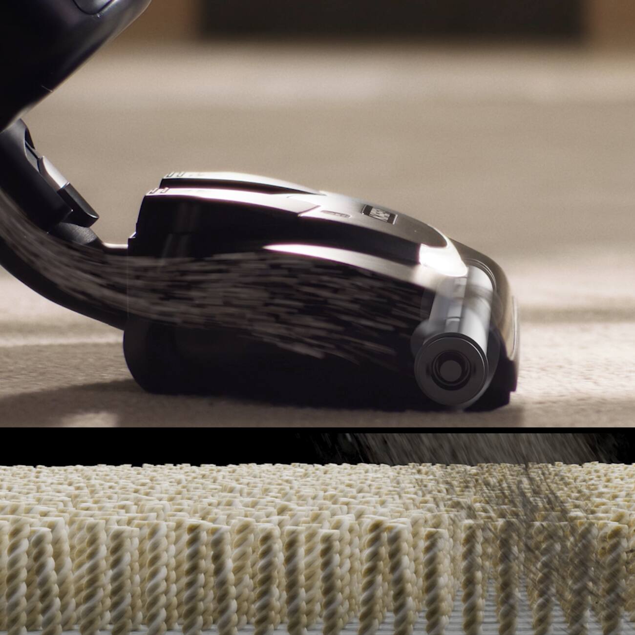 Alt View 8. Kirby - V530 Signature Series Upright Vacuum with Multi-Surface Power Nozzle - Carbon Black.