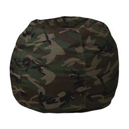 Emma + Oliver - Small Bean Bag Chair for Kids and Teens - Camouflage