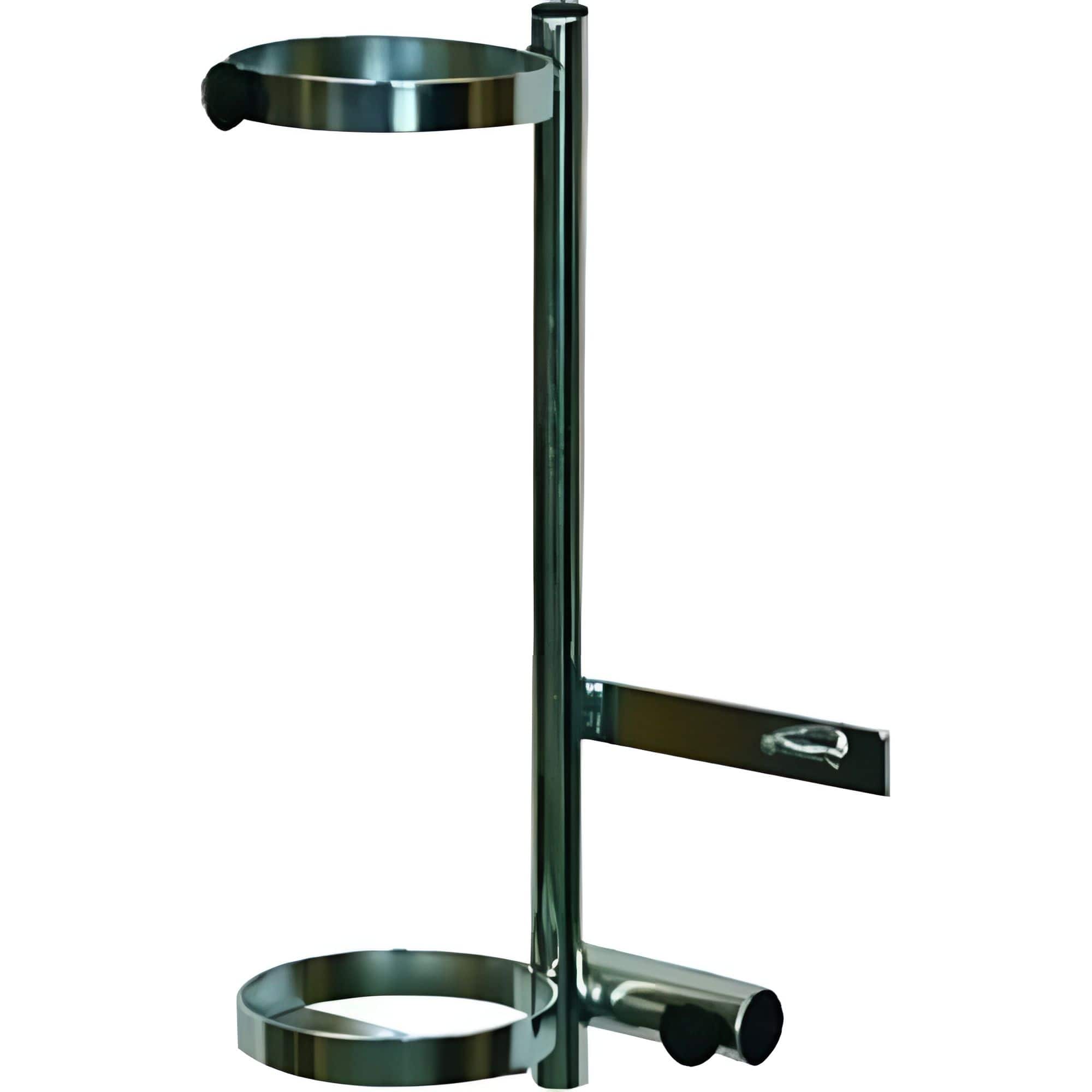 Invacare - 1497 Oxygen Holder Assembly for Wheelchairs for Secure and Easy Medical Use - Gray