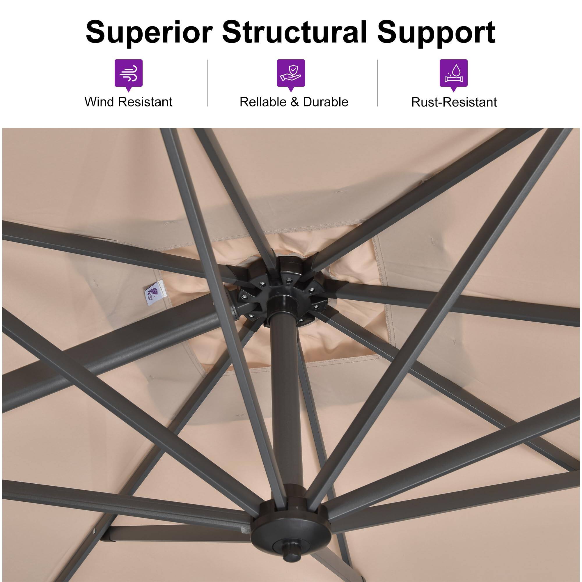 Superior Structural Support

- Wind Resistant
- Reliable & Durable
- Rust-Resistant