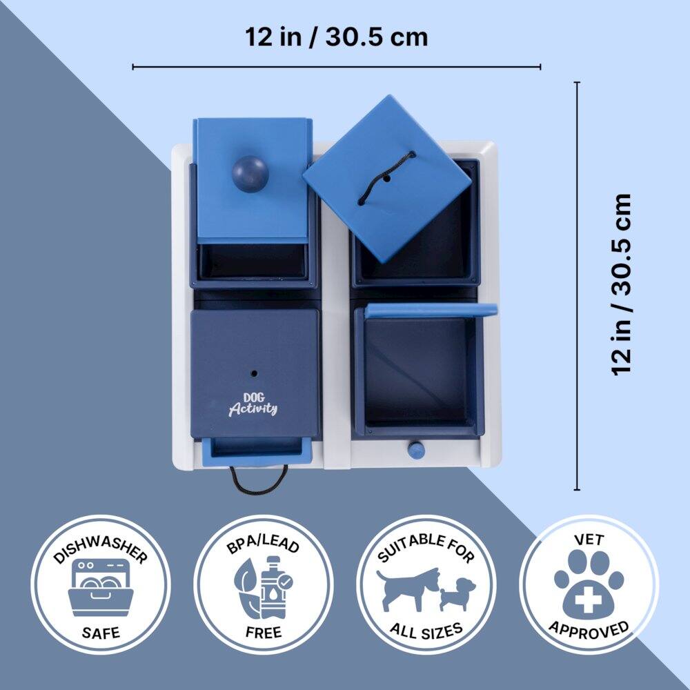 12 in / 30.5 cm  
DOG Activity  
DISHWASHER SAFE  
BPA/LEAD FREE  
SUITABLE FOR ALL SIZES  
VET APPROVED