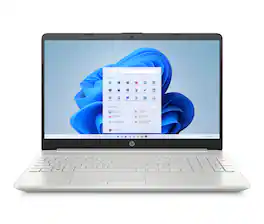 HP - 15.6" Laptop - Intel Celeron - 4GB Memory - 128GB SSD - Natural Silver
