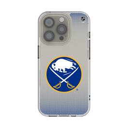 Keyscaper - NHL - Buffalo Sabres Linen Logo iPhone Clear Case - 15 - Multicolor