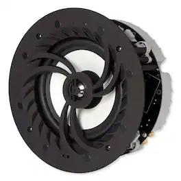 Lithe Audio - All-in-one IP44 Wi-Fi Multi-Room Ceiling Speaker (Single) - Black