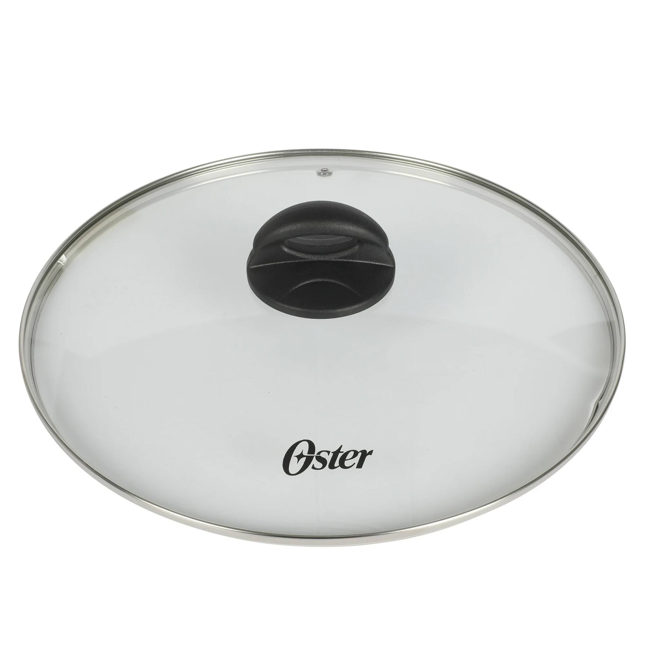 Alt View 2. Oster - Oster Clairborne 6.9 Quart Nonstick Aluminum Caldero with Lid in Linen - Linen.