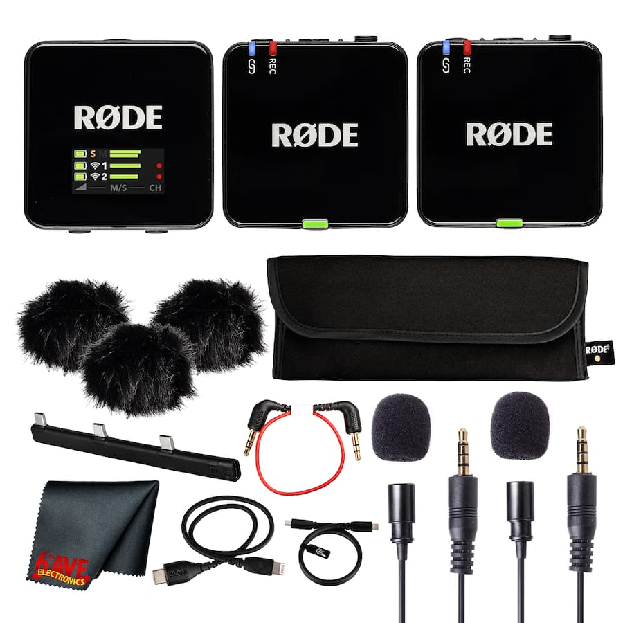 RODE Wireless GO III (Gen 3) Dual Channel Mic System|2.4GHz, 32 Bit ...