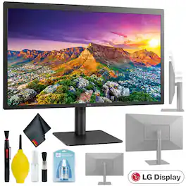 LG - UltraFine 27MD5KL-B 27" 16:9 5K IPS Monitor - Lens Cleaning Kit - Blower - Brush - Lens Pen - LCD CLEANING KIT + More