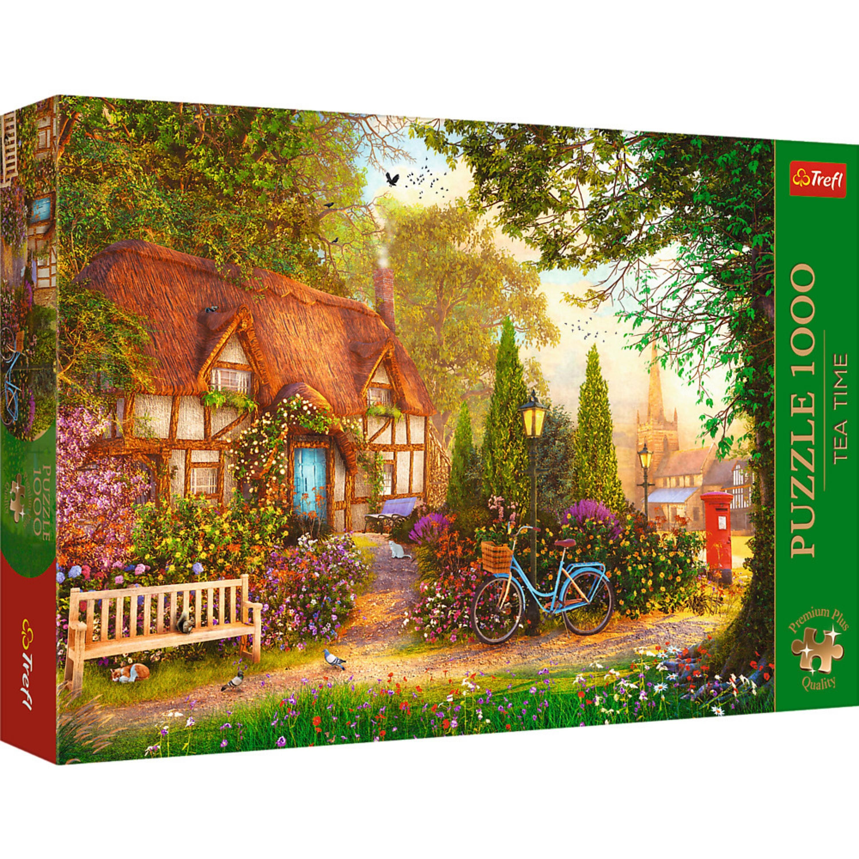 Trefl - Premium Plus 1000 Piece Puzzle - Thatched Cottage