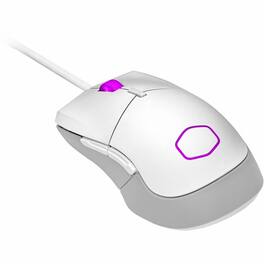 Cooler Master - MM310 Gaming Mouse 12000 dpi - USB Type A - 6 Button(s) - RGB Scroll Wheel - Ambidextrous Design - Wired - White