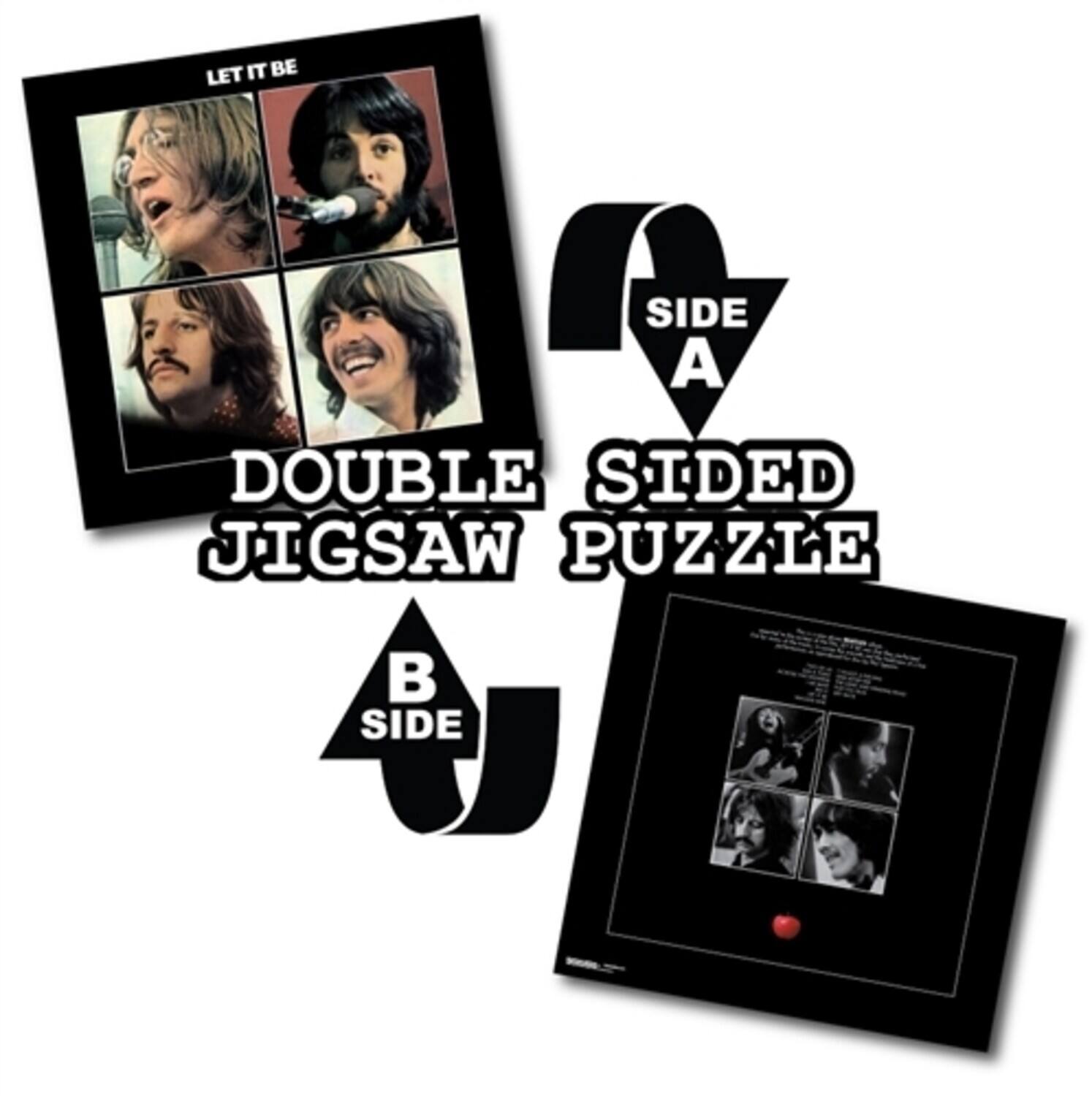 LET IT BE  
SIDE A DOUBLE SIDED JIGSAW PUZZLE  
SIDE B