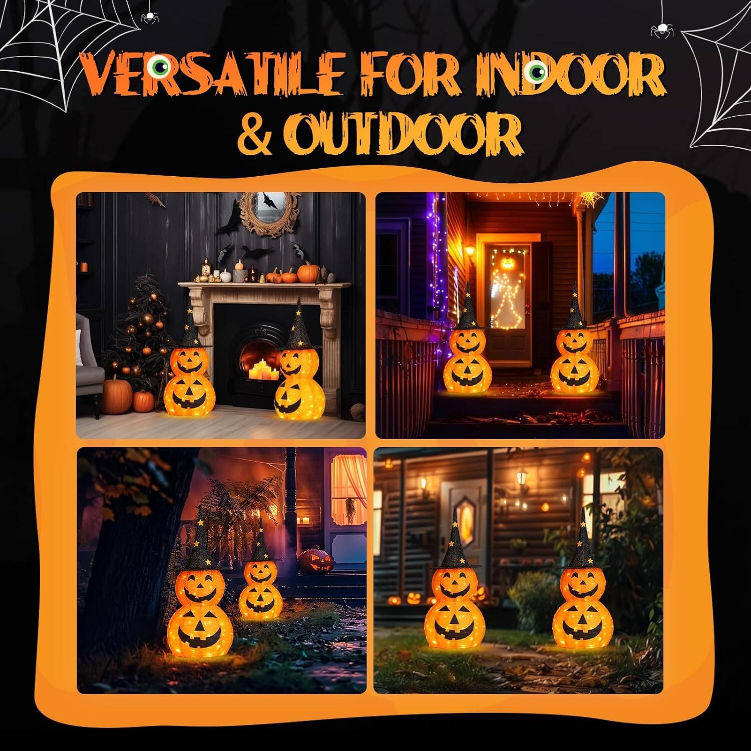 VERSATILE FOR INDOOR & OUTDOOR