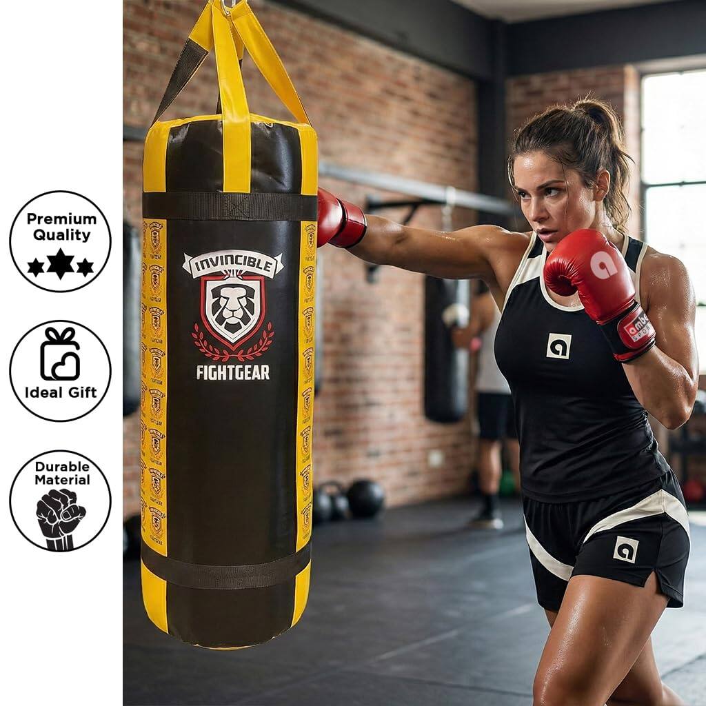 Premium Quality  
Ideal Gift  
INVINCIBLE FIGHTGEAR  
Durable Material