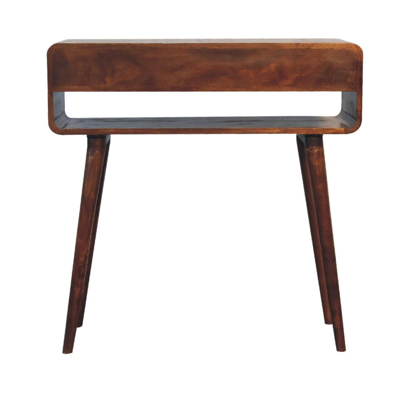 Alt View 6. Artisan Furniture - Sonata Chestnut Console Table - Brown.