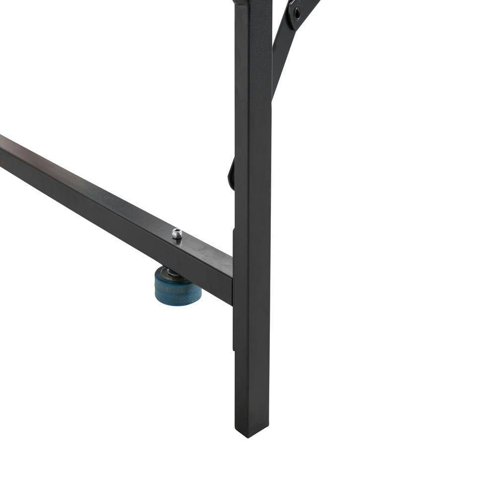 Angle. Kadyn - Twin Upholstered Daybed with Trundle, USB Port & Side Pockets, Modern V-Grain Backrest, No Box Spring - Pink.