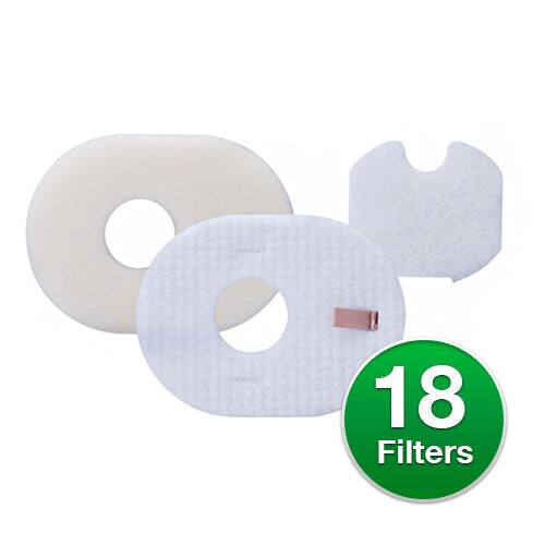 Left. EnviroCare - 6 Pack Replacement Vacuum Filters for Part #F655.