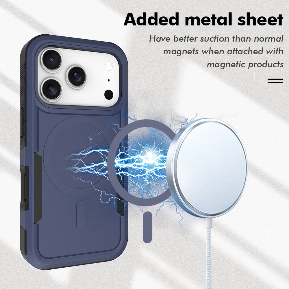 Added metal sheet  
Have better suction than normal magnets when attached with magnetic products