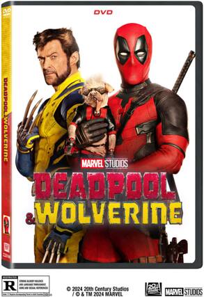 Front. Deadpool & Wolverine - DVD.