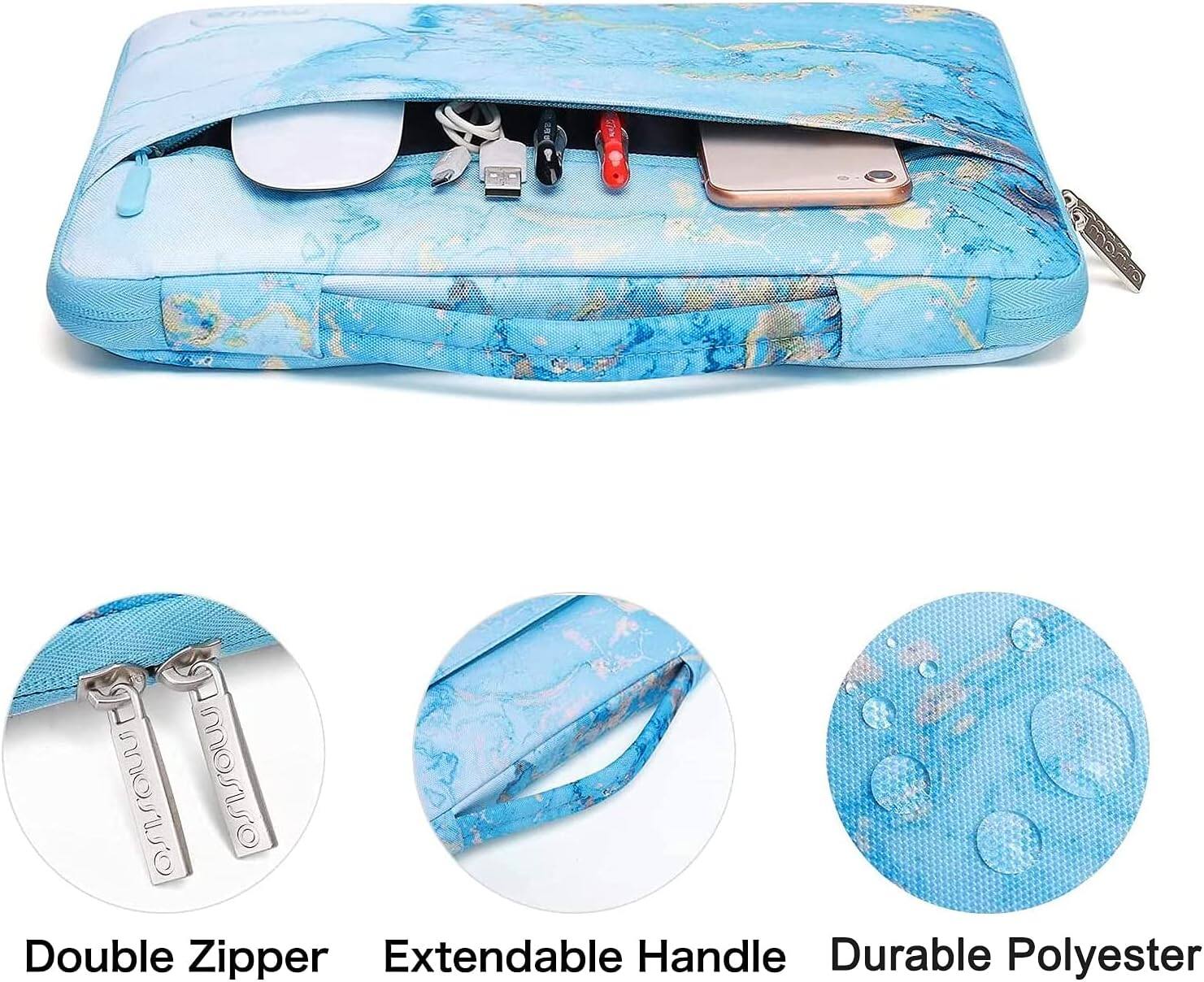 Moso Double Zipper Extendable Handle Durable Polyester