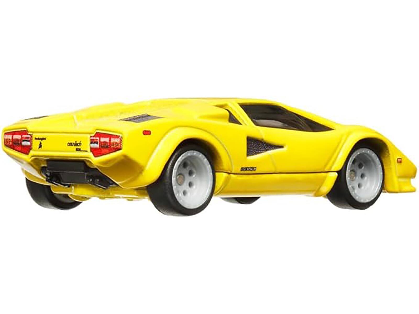 Alt View 2. Hot Wheels - Lamborghini Countach LP 5000 QV Yellow "Spettacolare" Series Diecast Model Car by Hot Wheels.