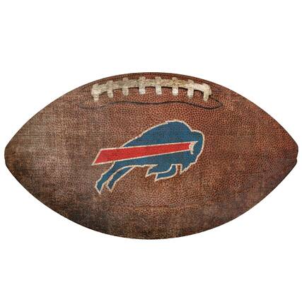 Front. Fan Creations - Buffalo Bills 12'' Football Sign - Multicolor.