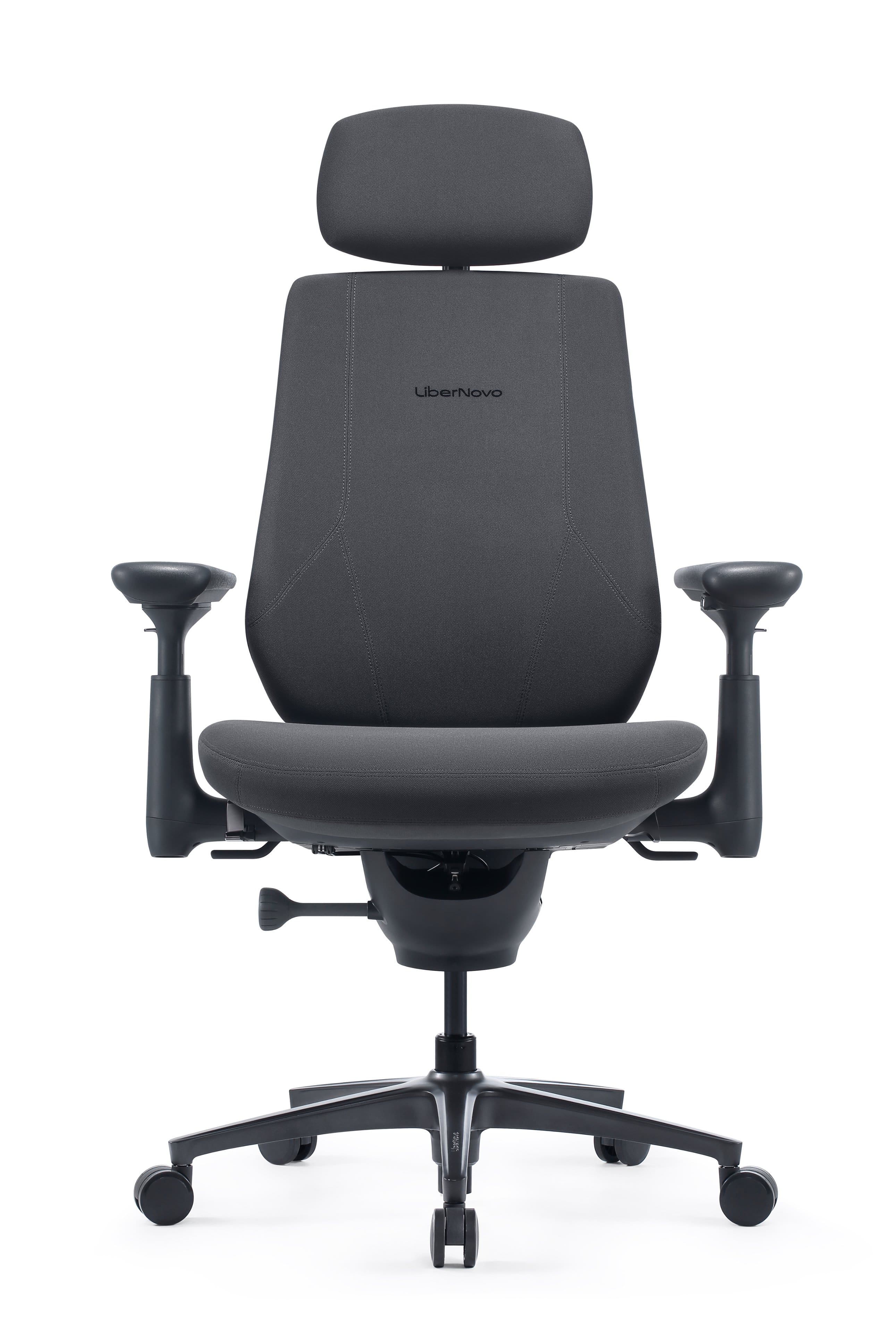 LiberNovo - Maxis Airflow Dynamic Ergonomic Chair- 52 cm - Graphite