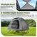 Skylight Roof
Provide natural light and a view of the night sky
2 Double-Layer Screen Doors
Enjoy more airflow while keeping "unexpected guests" away
Convenient for both campers to enter and exit from either direction